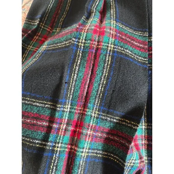 Vintage Pendleton Plaid Wool Coquette Pleated Skirt Women's Size 4 Made in USA - Picture 3 of 5